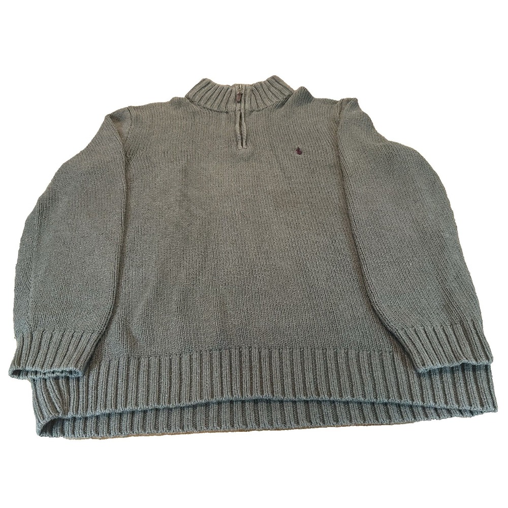 Vintage‎ Polo Ralph Lauren Mens Pullover Sweater 100% Cotton Size XL Tall